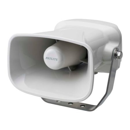 Patlite Usa Corporation Patlite Smart Alert Horn, 32 Pre-Programmed, 0.5m Cable, Off White, AC100V to AC240V EHS-M2HE